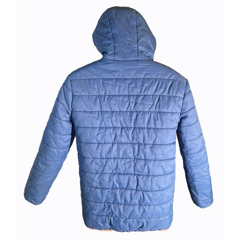 Under Armour Loose Long Sleeve Full Zip YXL JTG EG Cold Gear Jacket Blue‎ Orange